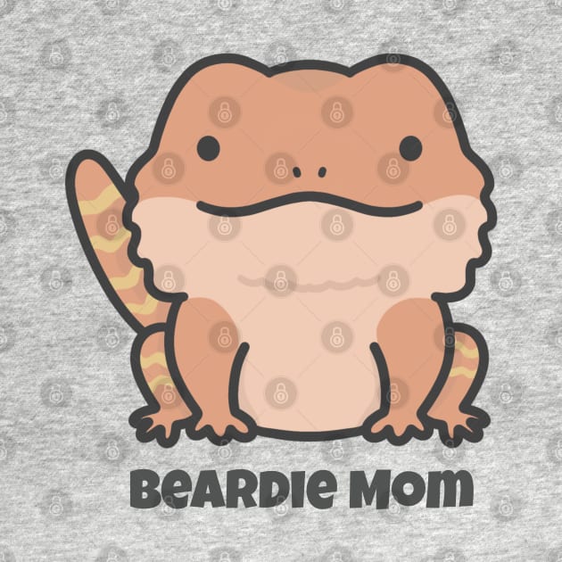 Red Bearded Dragon Mom by pbanddoodles